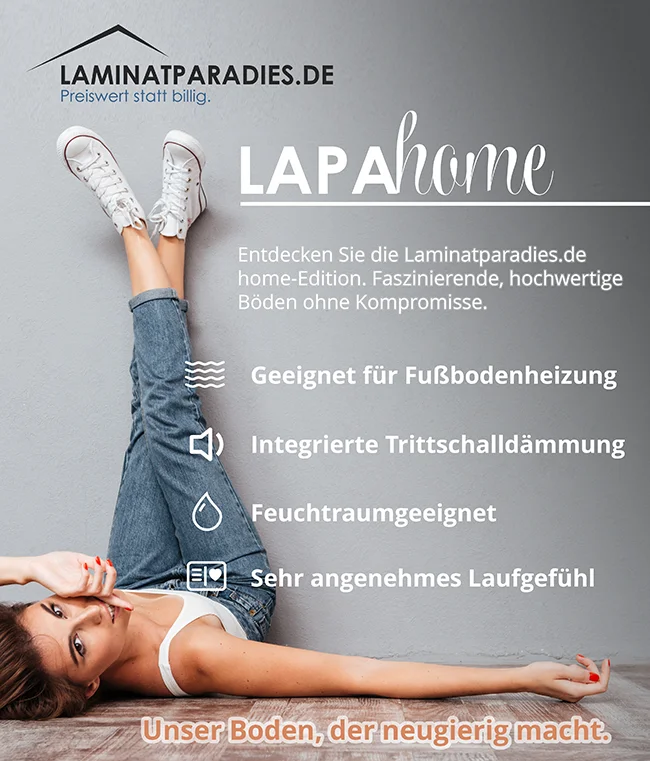Lapa home Vorteile des Fußbodens