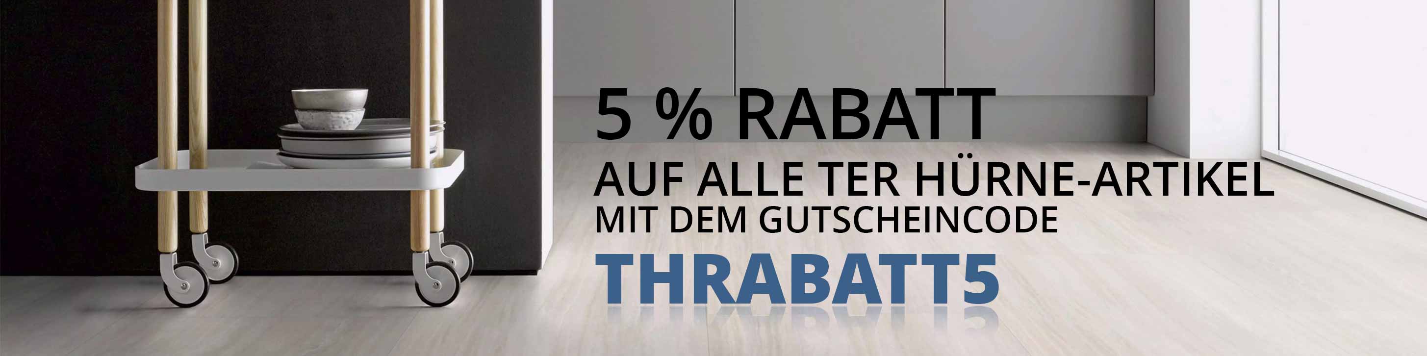 5 % Rabatt auf ter Hürne!