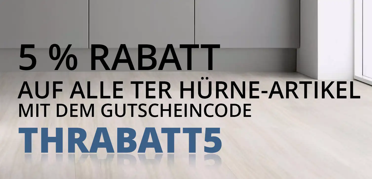 5 % Rabatt auf ter Hürne!